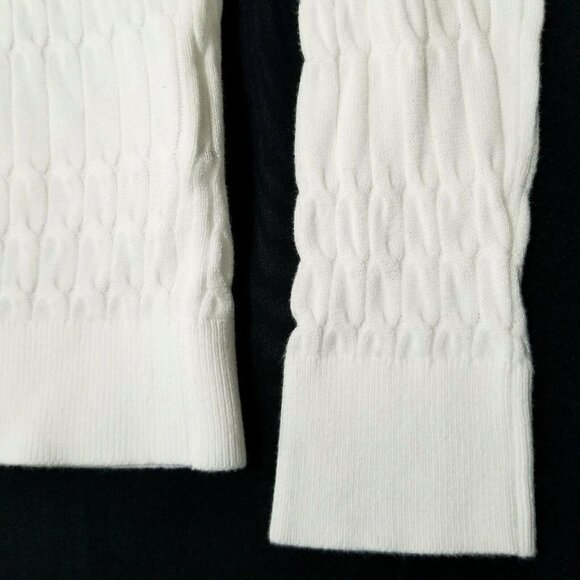 Tommy Hilfiger Women's Scoop Neck‎ Cable Knit Pullover Sweater - Picture 5 of 6